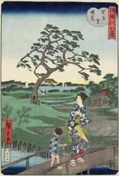 Vejret opklarer i Sekiya Village, november 1861